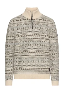 Camel Active Pullover & Sweatshirts|Big Boys*Strick-Troyer aus reiner Lammwolle oatmeal