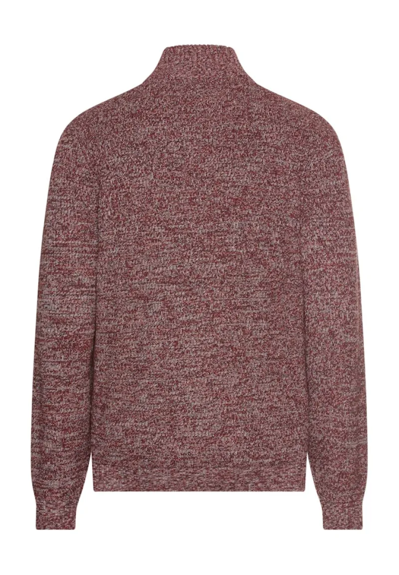 Camel Active Pullover & Sweatshirts|Big Boys*Strick-Troyer mit melierter Struktur amber red