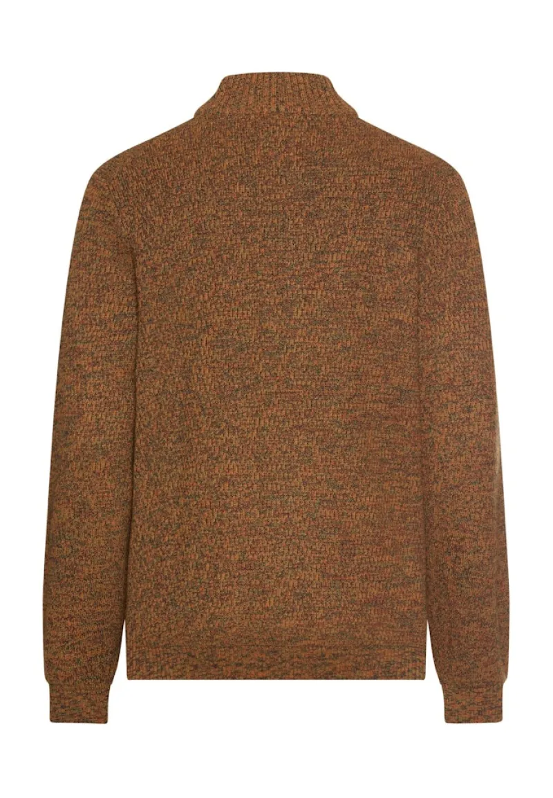 Camel Active Pullover & Sweatshirts|Big Boys*Strick-Troyer mit melierter Struktur cinnamon