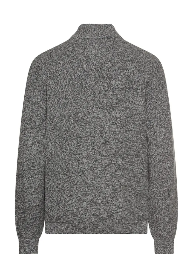 Camel Active Pullover & Sweatshirts|Big Boys*Strick-Troyer mit melierter Struktur Asphalt