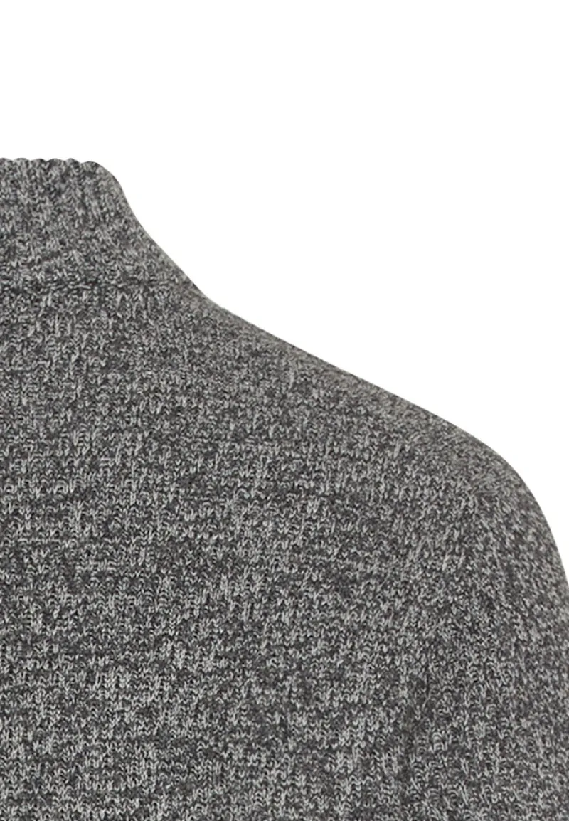 Camel Active Pullover & Sweatshirts|Big Boys*Strick-Troyer mit melierter Struktur Asphalt