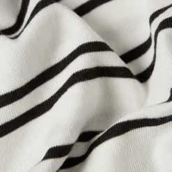 G-star Raw Shirts*Stripe eyben slim v t 2.0 wmn milk-dk black double stripe