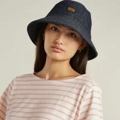 G-star Raw Shirts*Striped knot r t wmn lt chalk-liquid pink stripe