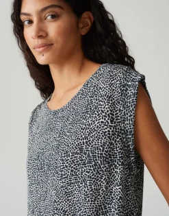 Opus Shirts*Struki minimal coal blue