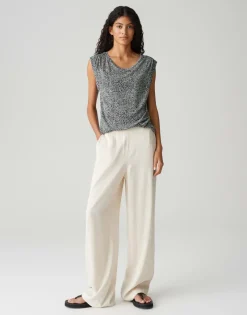 Opus Shirts*Struki minimal coal blue