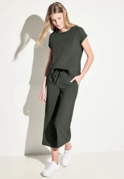 Cecil Blusen*Struktur Blusenshirt cool khaki