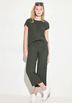 Cecil Blusen*Struktur Blusenshirt cool khaki