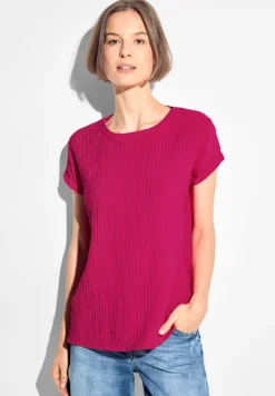 Cecil Blusen*Struktur Blusenshirt pink sorbet