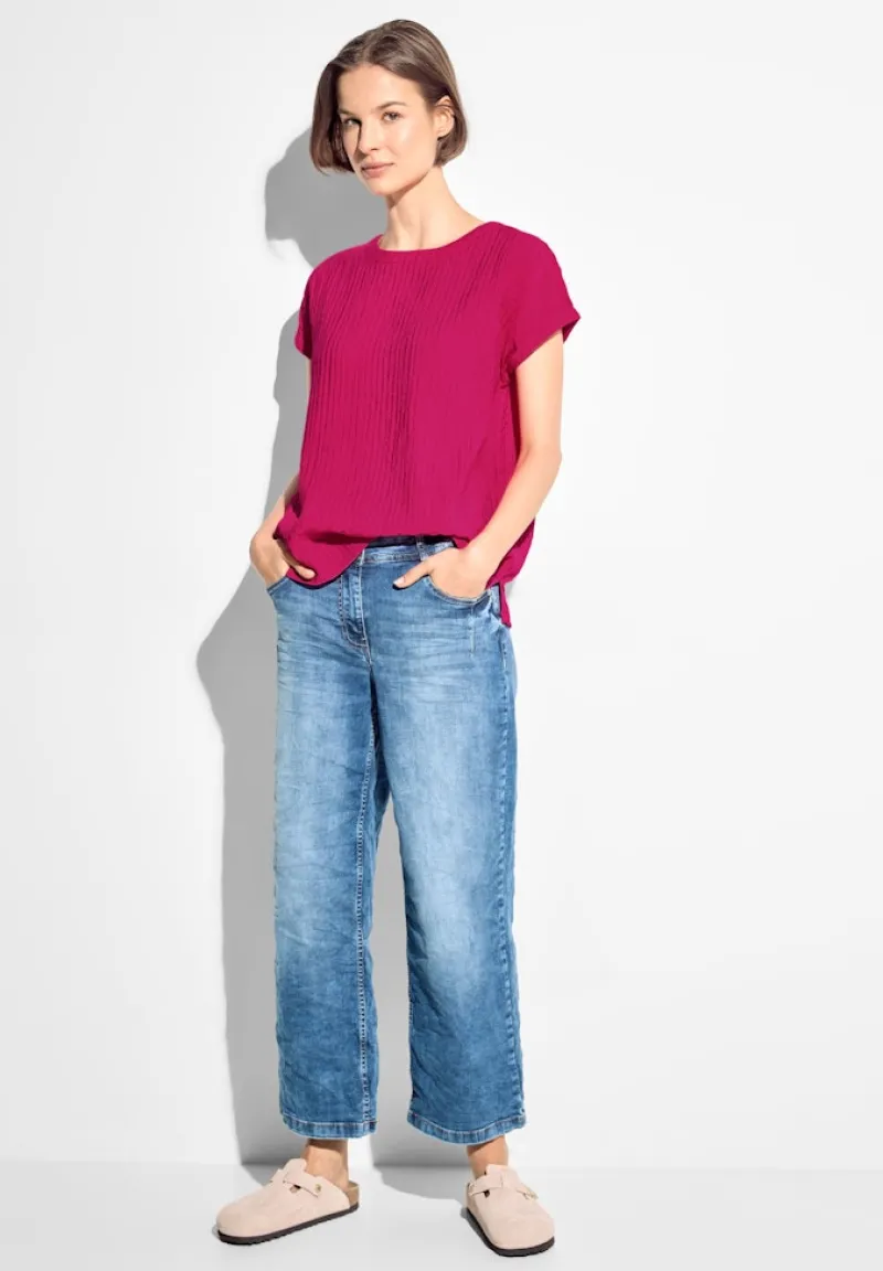 Cecil Blusen*Struktur Blusenshirt pink sorbet