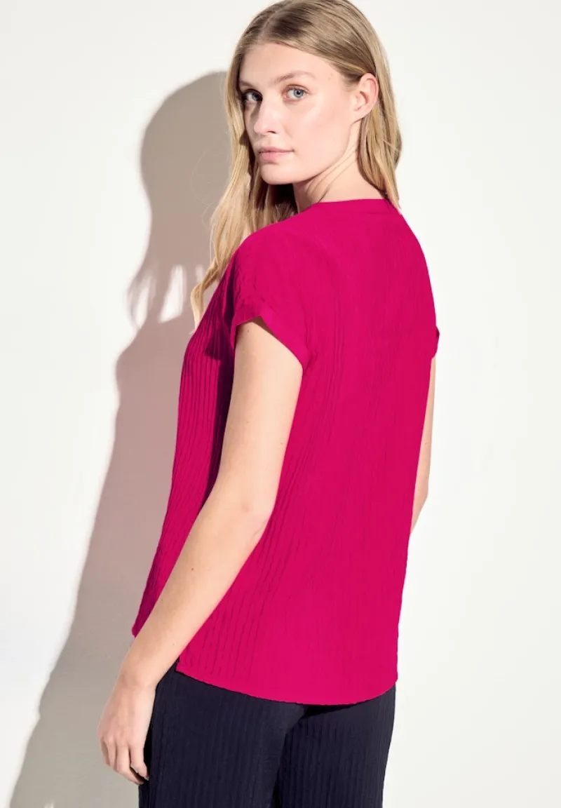 Cecil Blusen*Struktur Blusenshirt pink sorbet
