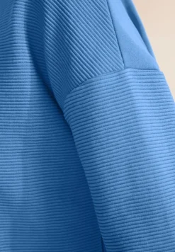 Street One Shirts*Struktur Mix Shirt light spring blue