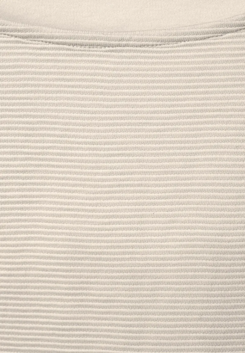 Street One Shirts*Struktur Mix Shirt lucid white