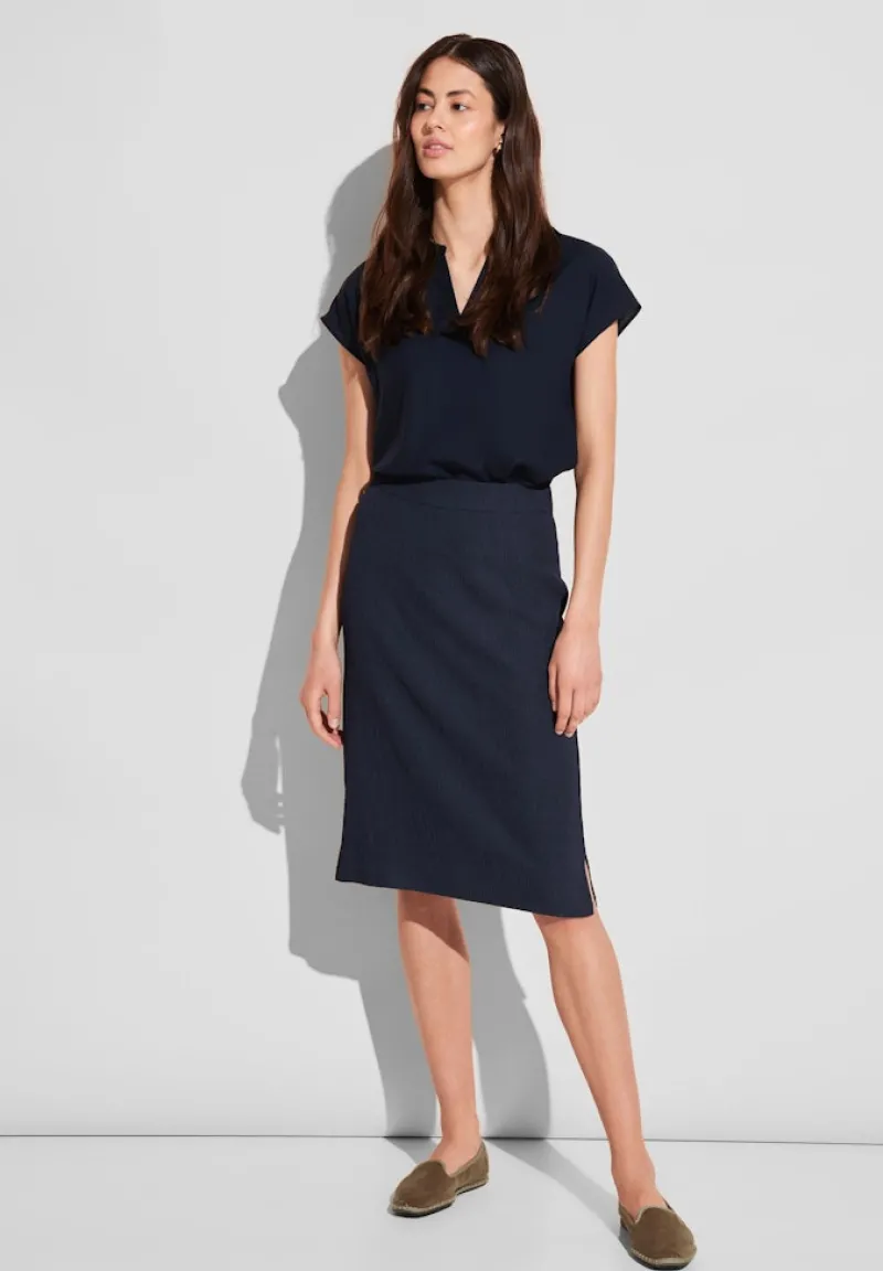 Street One Röcke*Struktur Rock deep blue