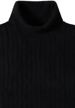 Cecil Pullover & Sweatshirts*Struktur Rollkragenpullover Black