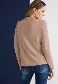 Street One Shirts*Struktur Shirt buff sand