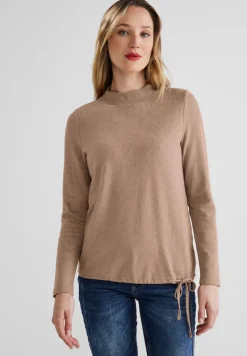 Street One Shirts*Struktur Shirt buff sand