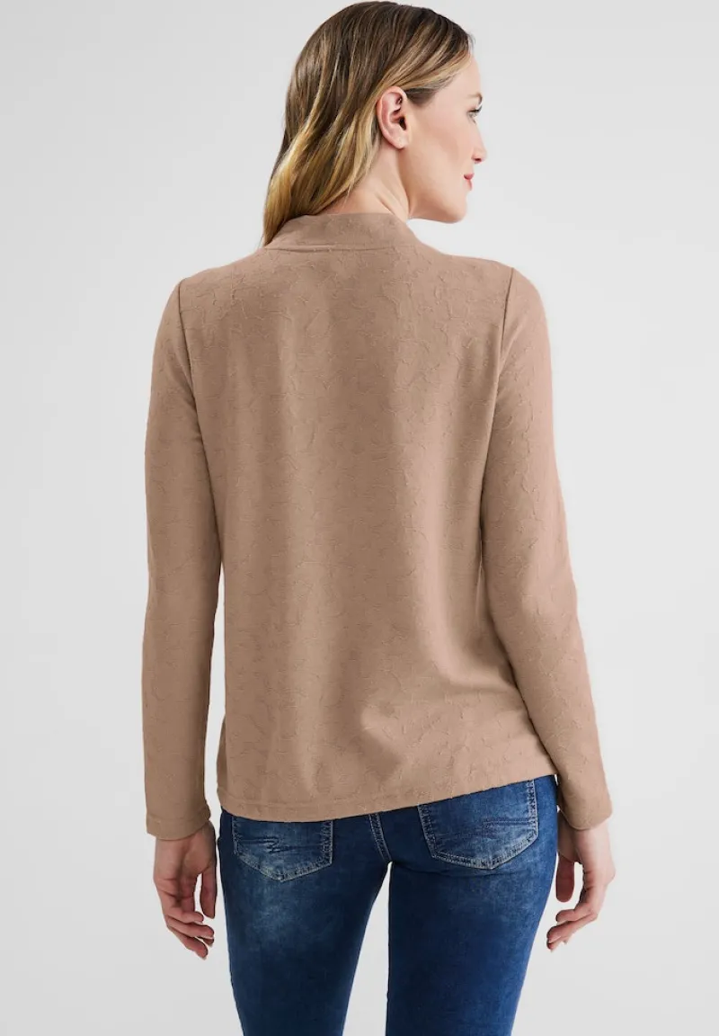 Street One Shirts*Struktur Shirt buff sand