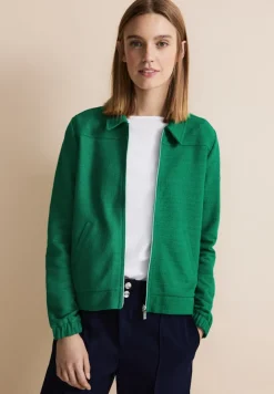 Street One Pullover & Sweatshirts*Struktur Shirtjacke fresh spring green