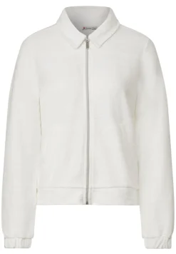 Street One Pullover & Sweatshirts*Struktur Shirtjacke off white