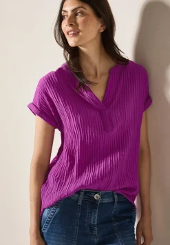 Cecil Blusen*Strukturbluse anemone pink