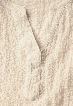 Cecil Blusen*Strukturbluse light beige