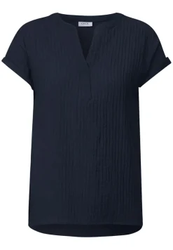 Cecil Blusen*Strukturbluse universal blue