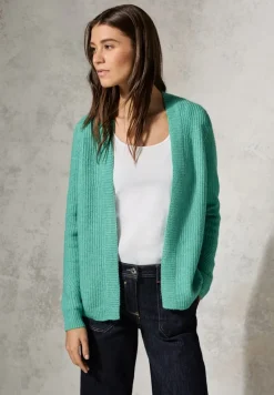 Cecil Pullover & Sweatshirts*Struktur-Cardigan aventurine green melange