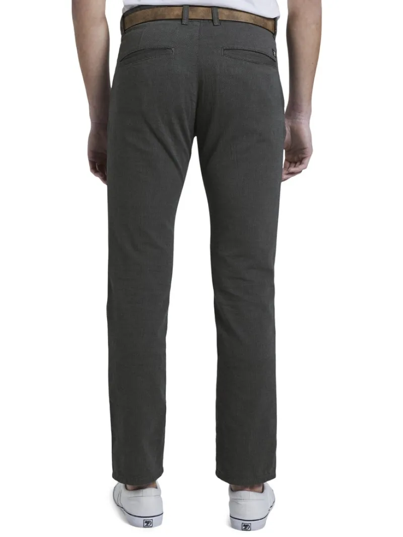 Tom Tailor Denim Hosen*Strukturierte Straight Chino two colored black design