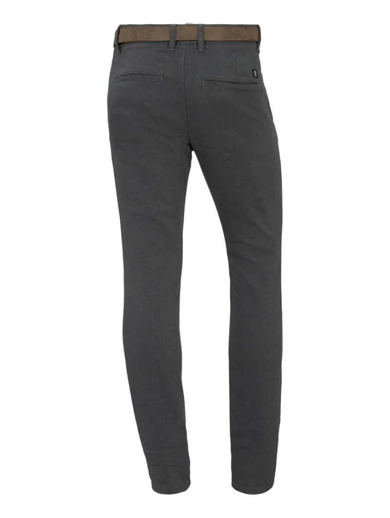 Tom Tailor Denim Hosen*Strukturierte Straight Chino two colored black design