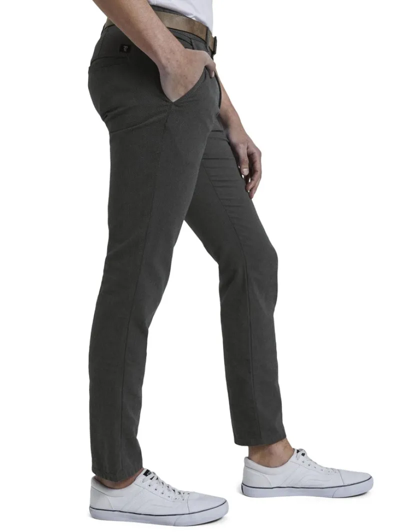 Tom Tailor Denim Hosen*Strukturierte Straight Chino two colored black design