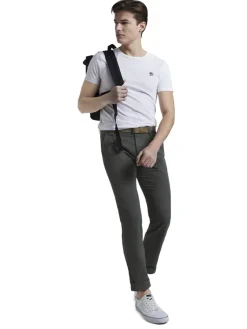 Tom Tailor Denim Hosen*Strukturierte Straight Chino two colored black design