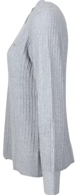 Tommy Hilfiger Pullover & Sweatshirts*Strukturierter Pullover light grey heather