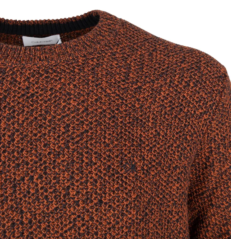 Calvin Klein Pullover & Sweatshirts*Strukturierter Pullover Orange