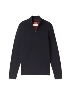 Tom Tailor Big Boys|Pullover & Sweatshirts*Strukturierter Strick Troyer knitted navy melange