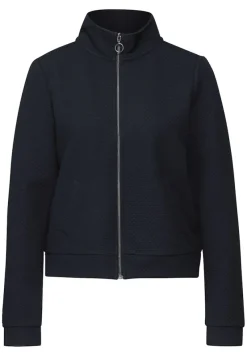 Street One Pullover & Sweatshirts*Strukturjacke deep tint blue