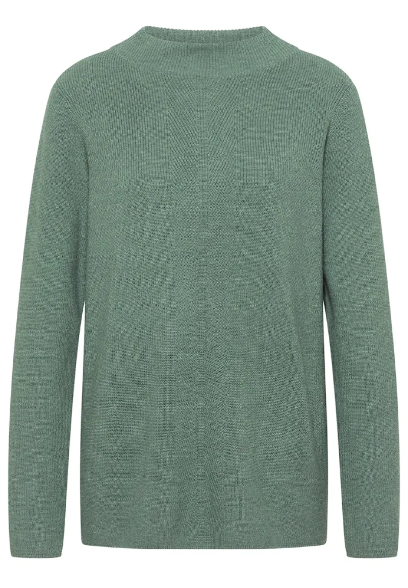 Cecil Pullover & Sweatshirts*Strukturmix Pullover jewel green melange