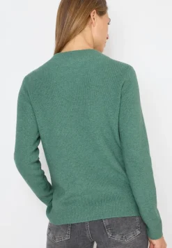 Cecil Pullover & Sweatshirts*Strukturmix Pullover jewel green melange
