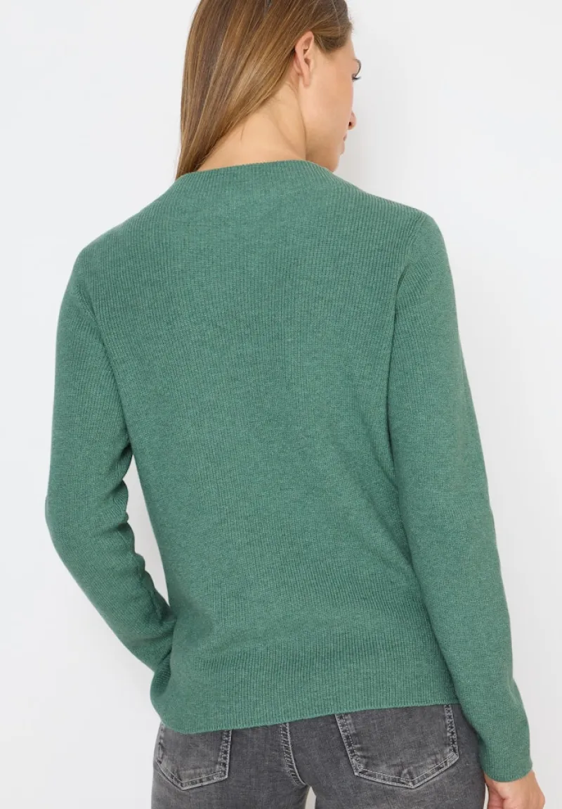 Cecil Pullover & Sweatshirts*Strukturmix Pullover jewel green melange