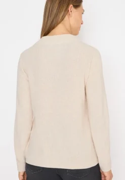 Cecil Pullover & Sweatshirts*Strukturmix Pullover oat milk beige melange