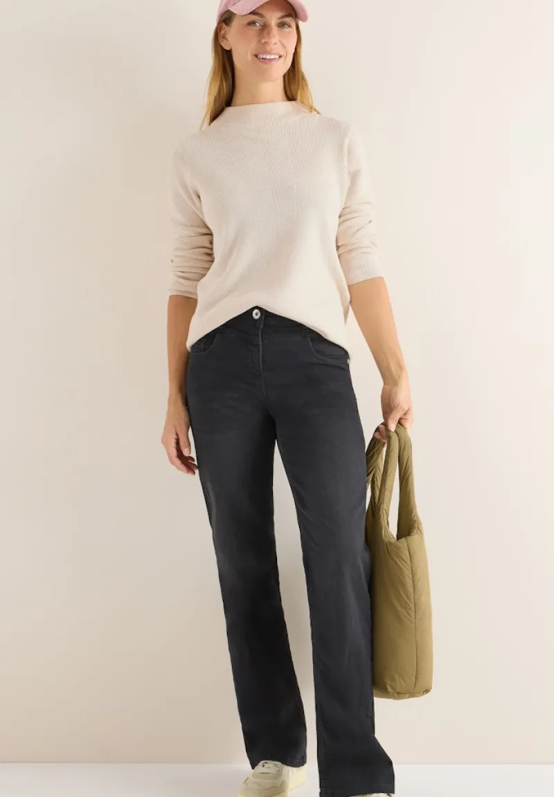 Cecil Pullover & Sweatshirts*Strukturmix Pullover oat milk beige melange