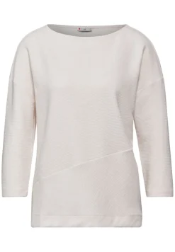 Street One Shirts*Strukturmix Shirt lucid white