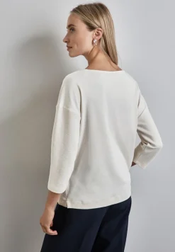 Street One Shirts*Strukturmix Shirt lucid white