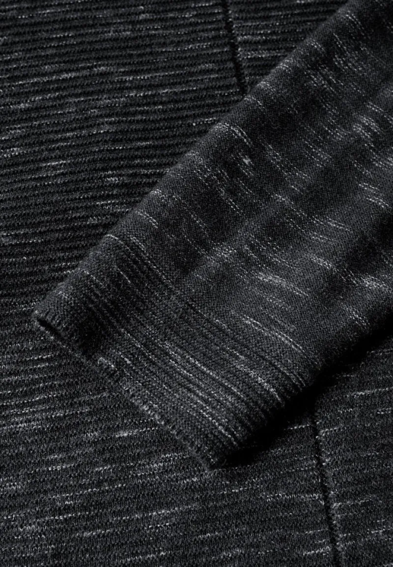 Cecil Pullover & Sweatshirts*Strukturmix-Pullover heather deep charcoal grey mel