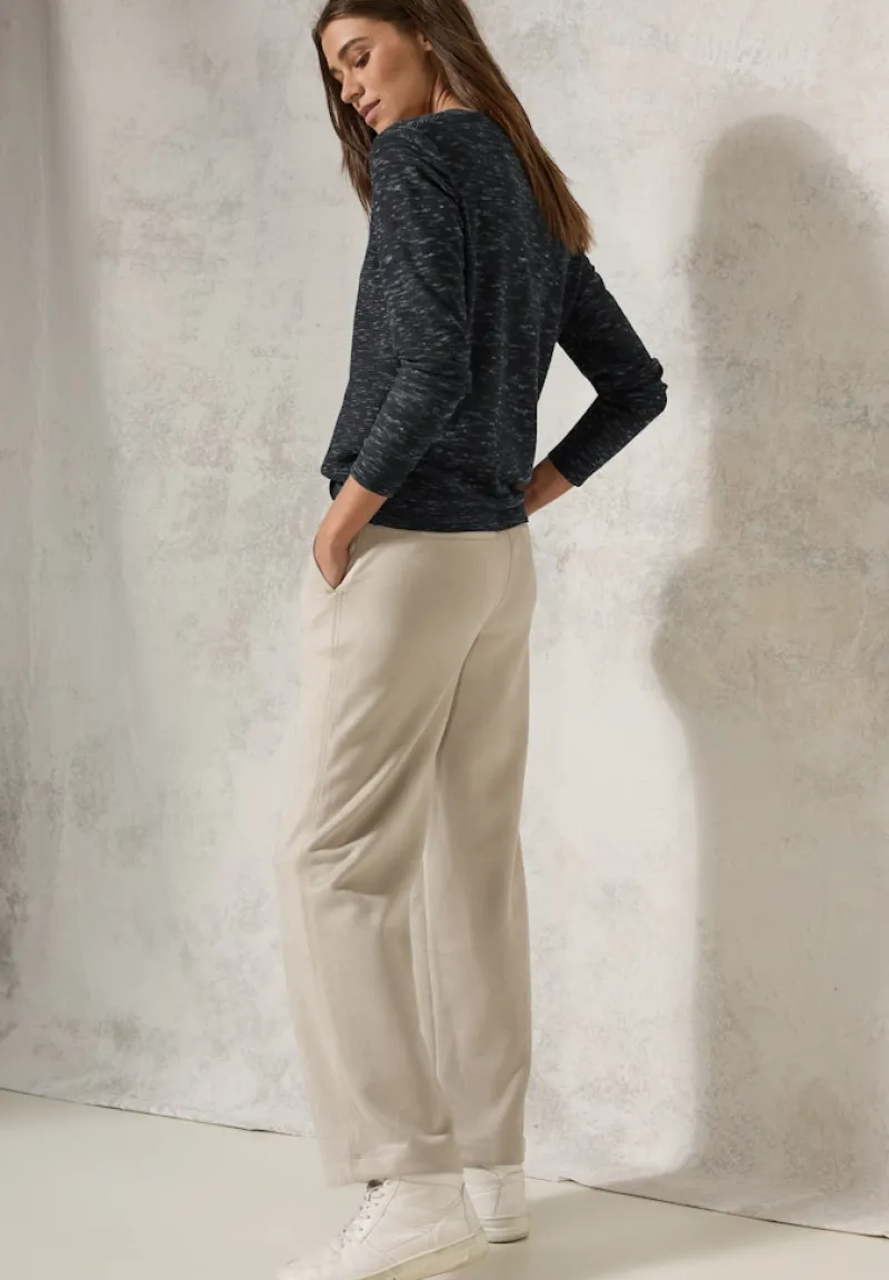 Cecil Pullover & Sweatshirts*Strukturmix-Pullover heather deep charcoal grey mel