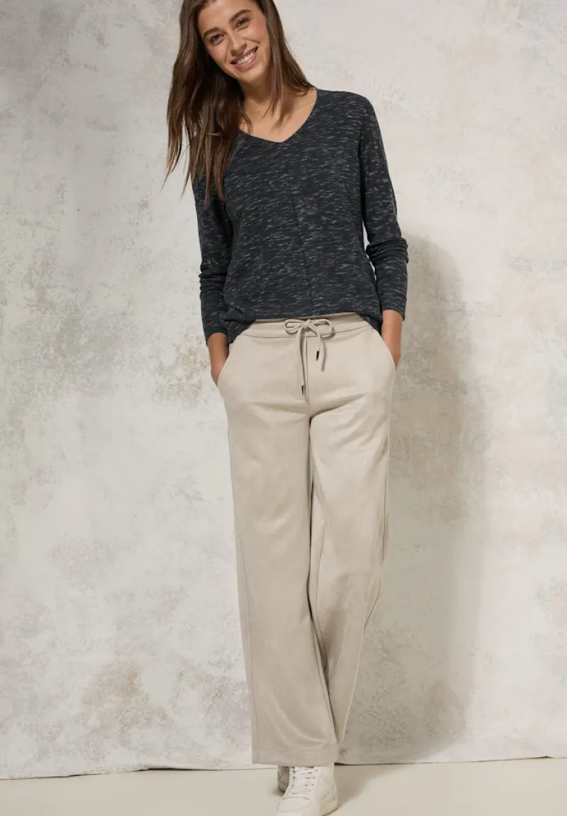 Cecil Pullover & Sweatshirts*Strukturmix-Pullover heather deep charcoal grey mel