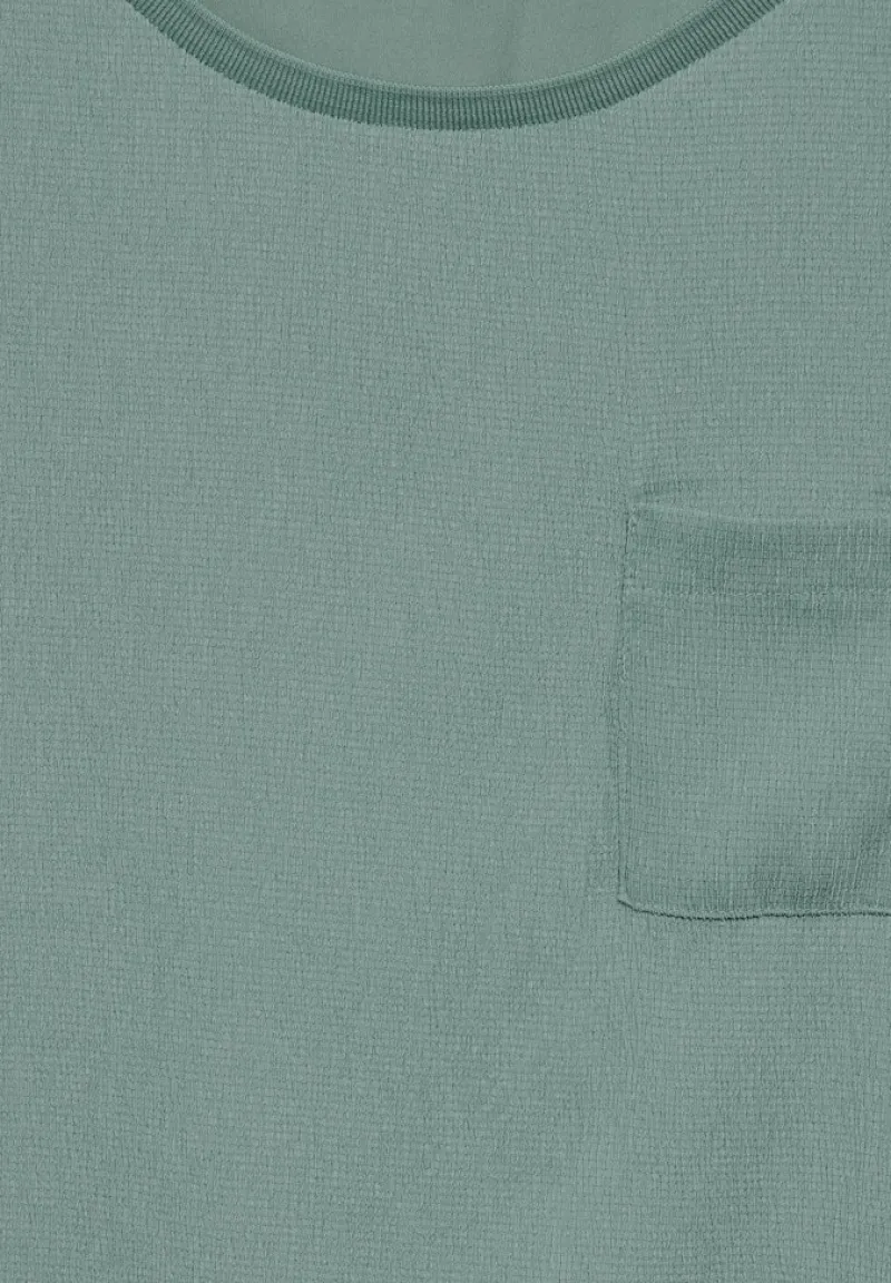Street One Shirts*Strukturmix-Shirt seafoam green