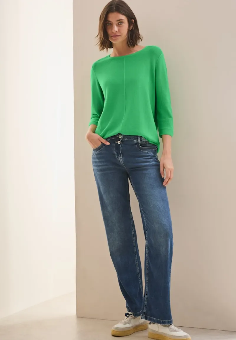 Cecil Pullover & Sweatshirts*Strukturpullover iced neon green