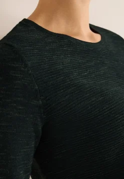 Cecil Pullover & Sweatshirts*Strukturpullover ink green heather melange