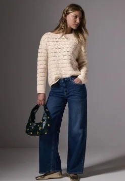 STREET ONE STUDIO Pullover & Sweatshirts*Strukturpullover lucid white