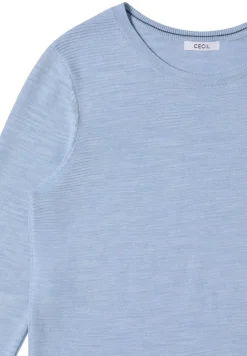 Cecil Pullover & Sweatshirts*Strukturpullover mountain heather melange